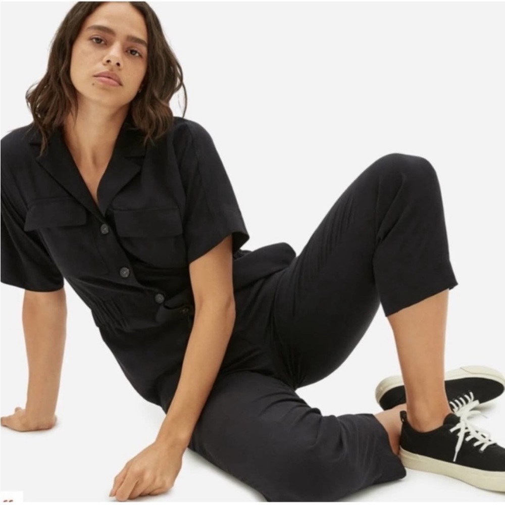 Everlane Black Jumpsuit